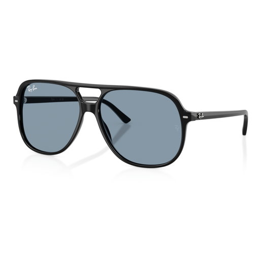 Ray-Ban Sonnenbrille Bill 901/56 (Glasfarbe: blau) schwarz - 1 Brille